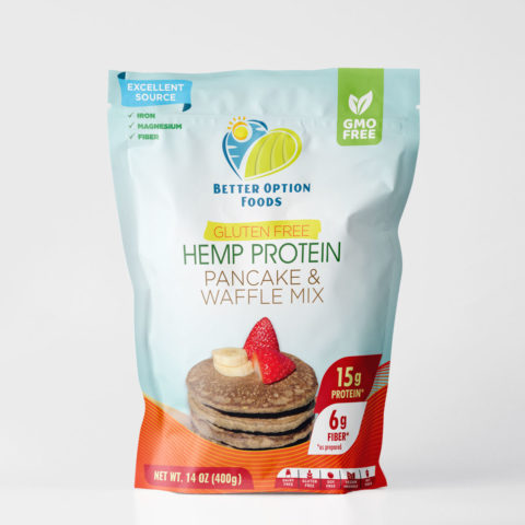 Gluten Free Hemp Protein Pancake & Waffle Mix